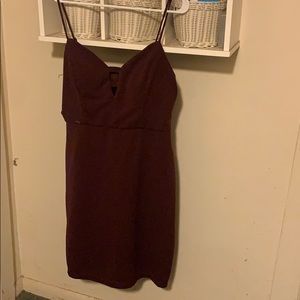 Cute burgundy dress